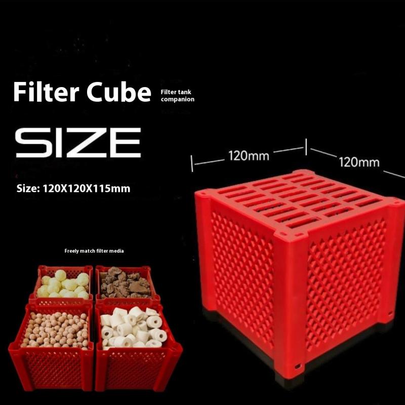 Calcium Reactor Media - Cube de filtre à eau d'aquarium,