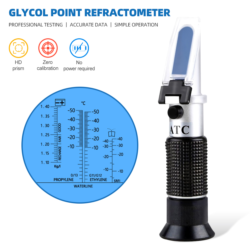 Marine Aquarium Refractometer - Réfractomètre antigel pour voiture, éthylène propylène