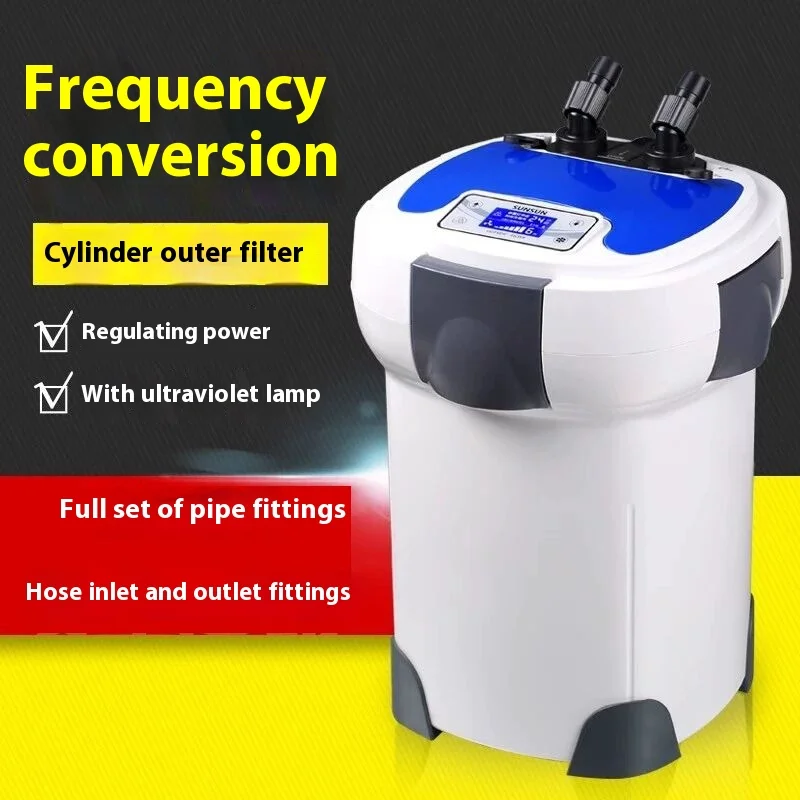 Aquarium Blue Marine Reef 60 - Filtre externe silencieux SUNSUN HW-3000 3000L/h
