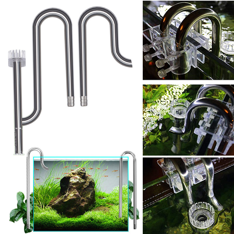 Marine Aquarium With Sump - Tuyau de lys en acier inoxydable