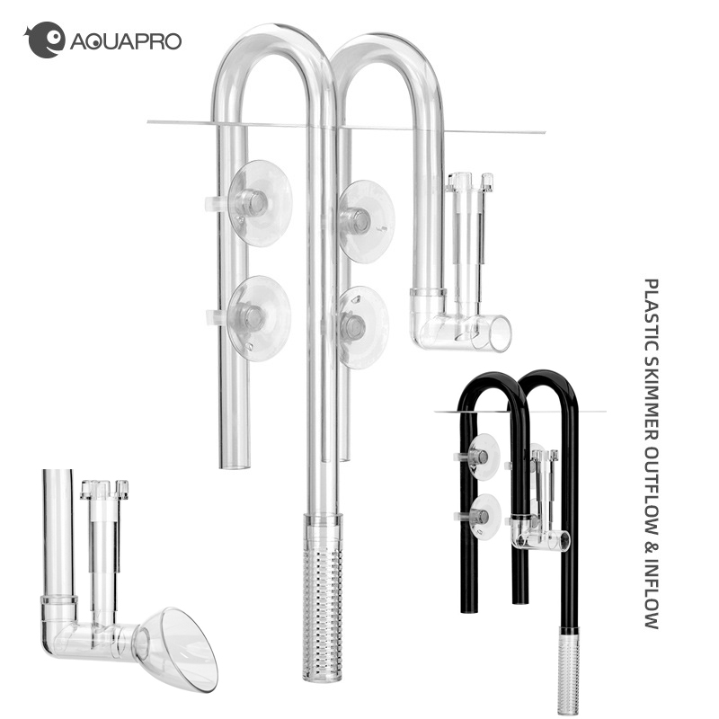 Marine Aquarium Uv Filter - AQUAPRO Inflow Outflow entrée sortie écumoire