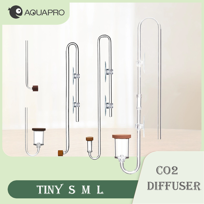 Marine Aquarium Water - Diffuseur de CO2 pour Aquarium, Mini