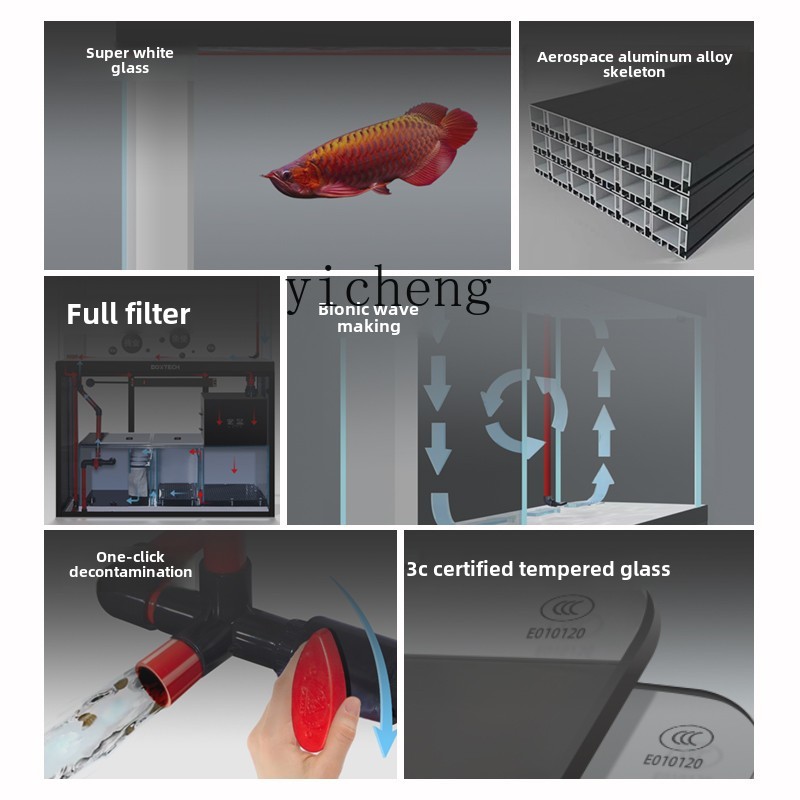 Aquarium LYY pour salon, réser - Marine Aquarium With Sump avis et prix