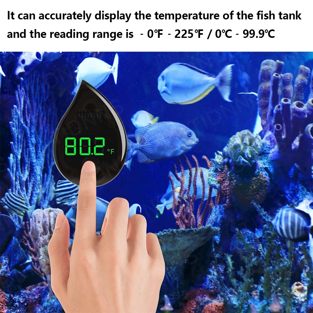 Thermomètre numérique LCD auto - Marine Aquarium Glue avis et prix