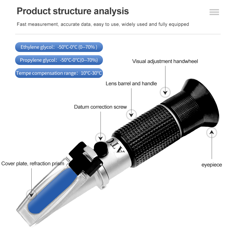 Réfractomètre antigel pour voi - Marine Aquarium Refractometer avis et prix