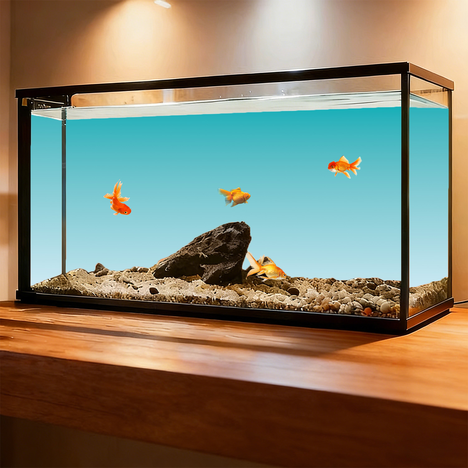 Dégradé bleu et blanc, peintur - Marine Aquarium Glue avis et prix