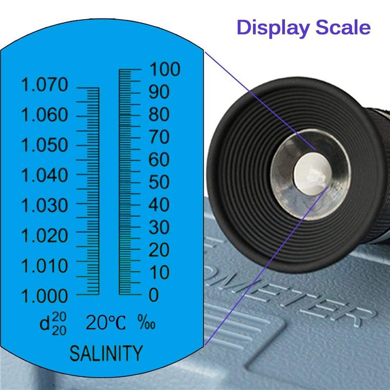 Réfractomètre de salinité 2X p - Marine Aquarium Refractometer avis et prix