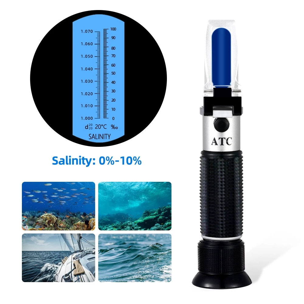 Réfractomètre de salinité 0-10 - Marine Aquarium Refractometer avis et prix