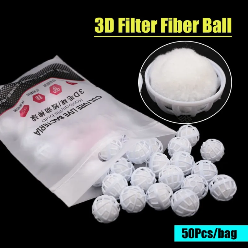 50pcs/10pcs 3D Bio boules filt - Calcium Reactor Media avis et prix