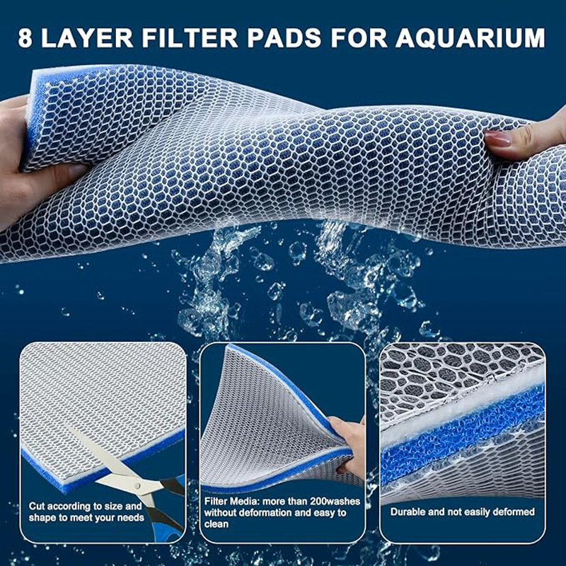 Filtre éponge 8D pour aquarium - Marine Aquarium Glue avis et prix