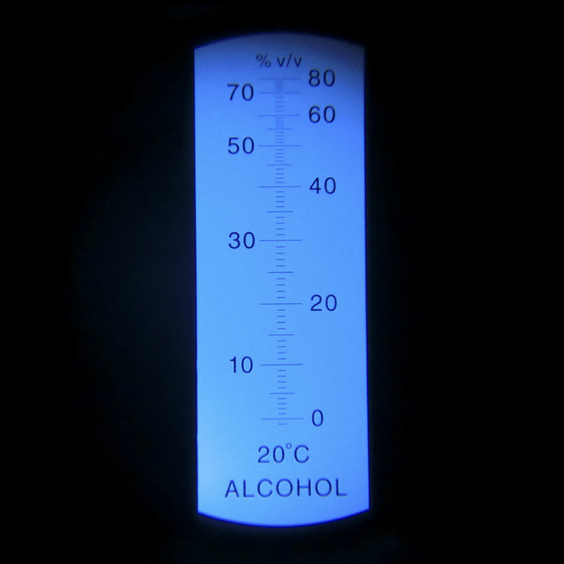 Testeur d'alcool à main 0-80%, - Marine Aquarium Refractometer avis et prix