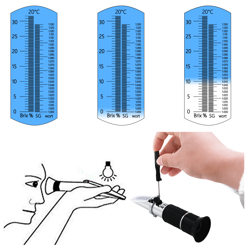 Réfractomètre pour boîte de ve - Marine Aquarium Refractometer avis et prix