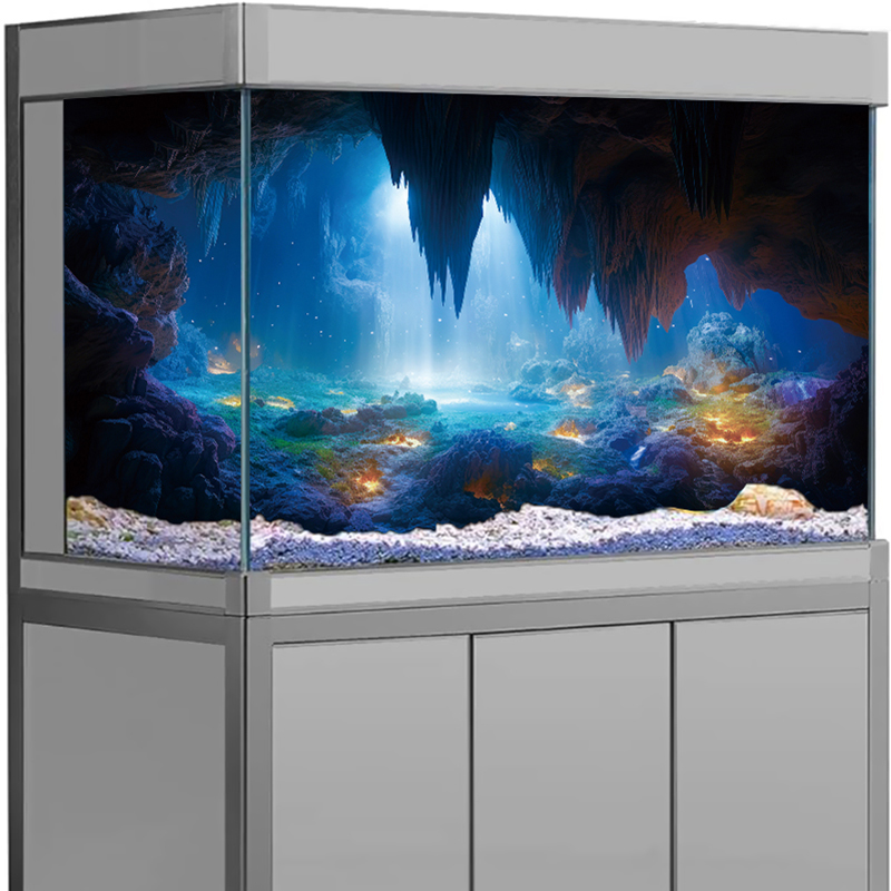 Affiche de fond d'aquarium 3D, - Marine Aquarium Glue avis et prix